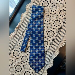 Fendi blue men’s tie